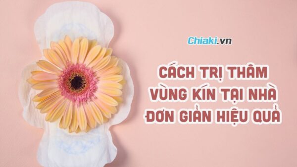 trị thâm vùng kín