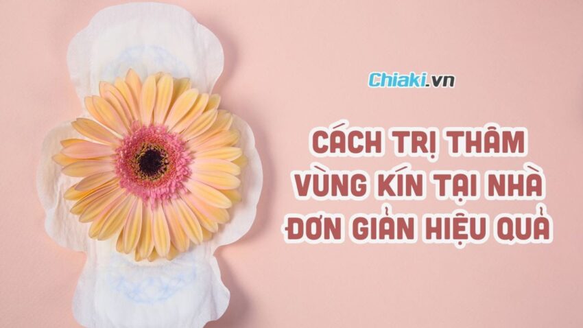 trị thâm vùng kín