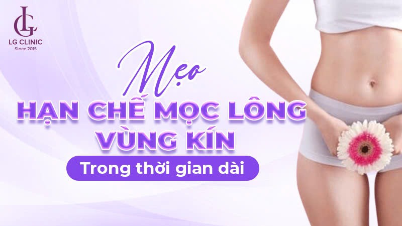 Hạn Chế Mọc Lông Vùng Kín