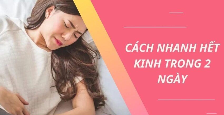 làm gì để nhanh hết kinh
