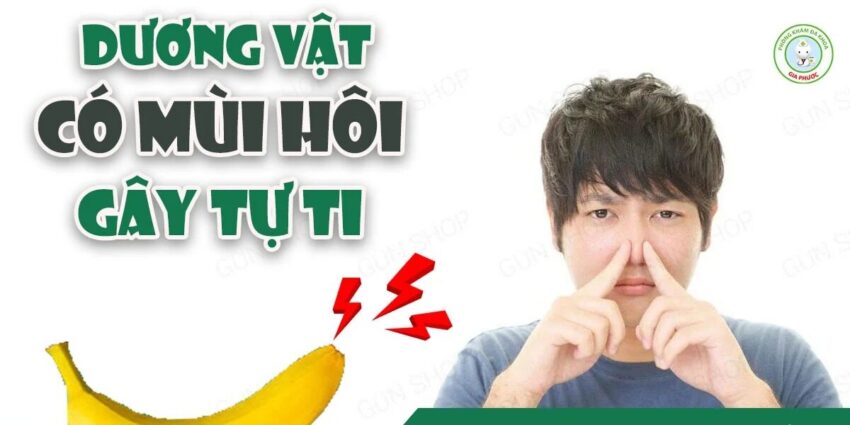 dương vật có mùi hôi