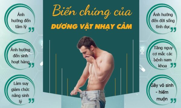 dương vật nhạy cảm