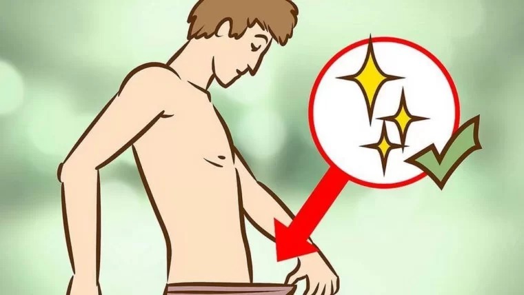 vệ sinh cậu nhỏ bằng nước muối