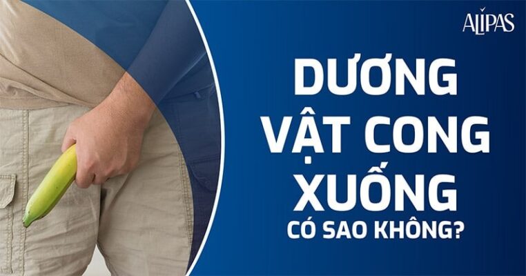 dương vật cong xuống có sao không