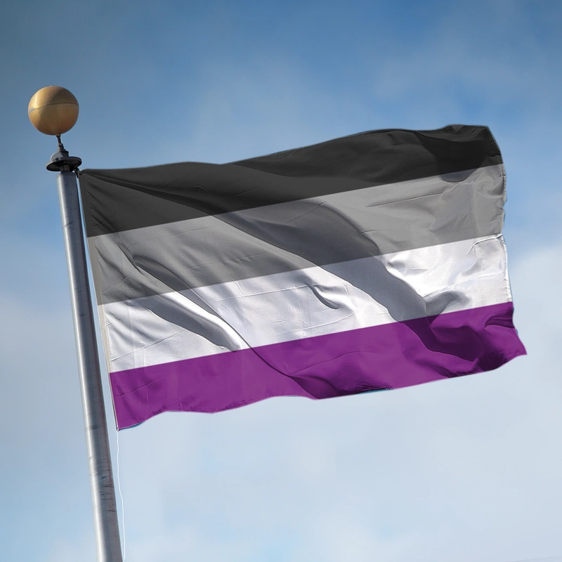 Lá cờ của cộng đồng Asexual