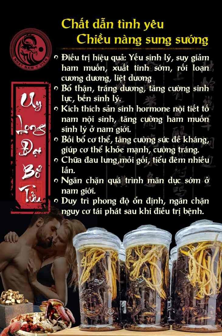 bài thuốc ngâm rượu kích duc