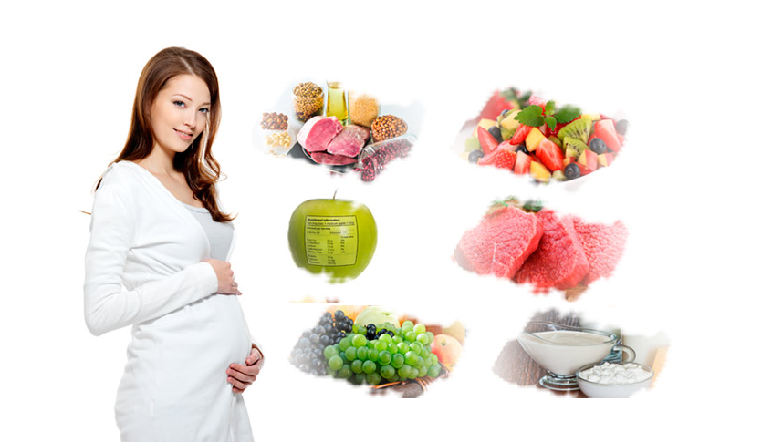 chế độ dinh dưỡng lành mạnh cho mẹ bầu