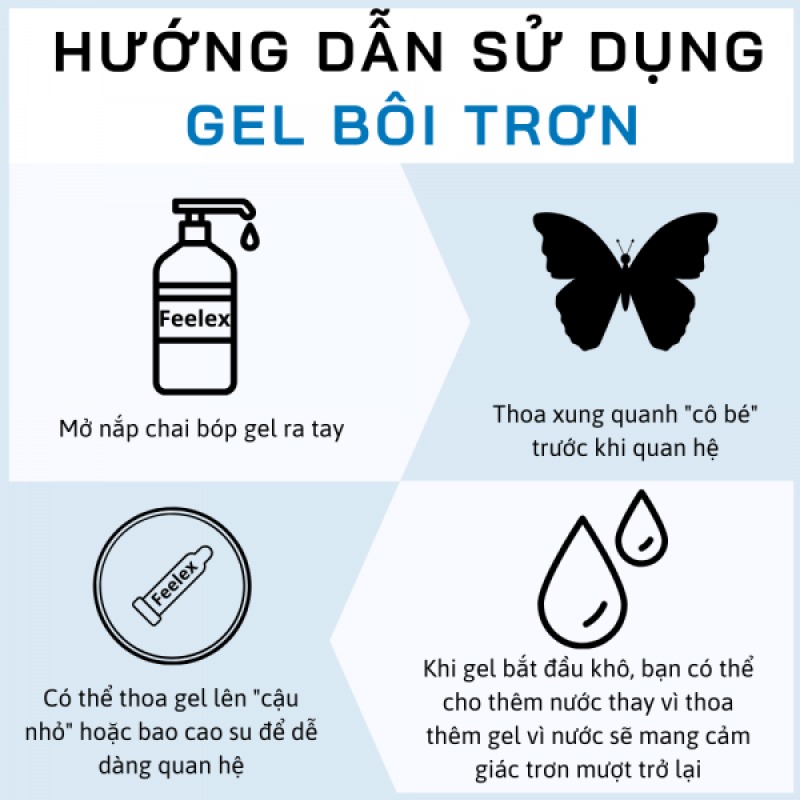 gel bôi trơn khi quan hệ
