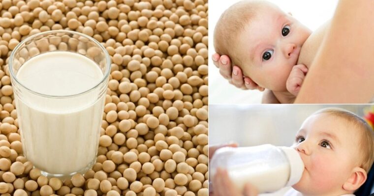 Sau sinh uống sữa đậu nành được không