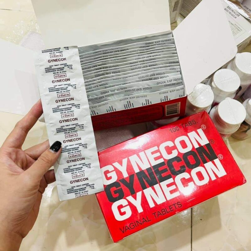 Viên đặt Gynecon: Thông tin, Thành phần, Công dụng và Hướng dẫn sử dụng 10 Gynecon
