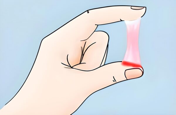 Ra máu kèm dịch nhầy âm đạo