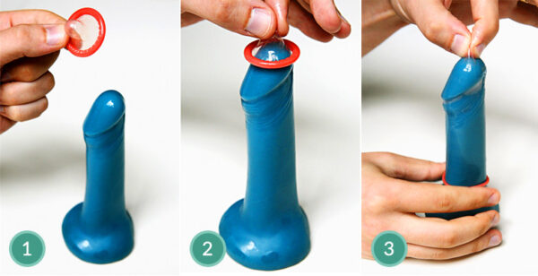 Cách đeo bao cao su cho nam